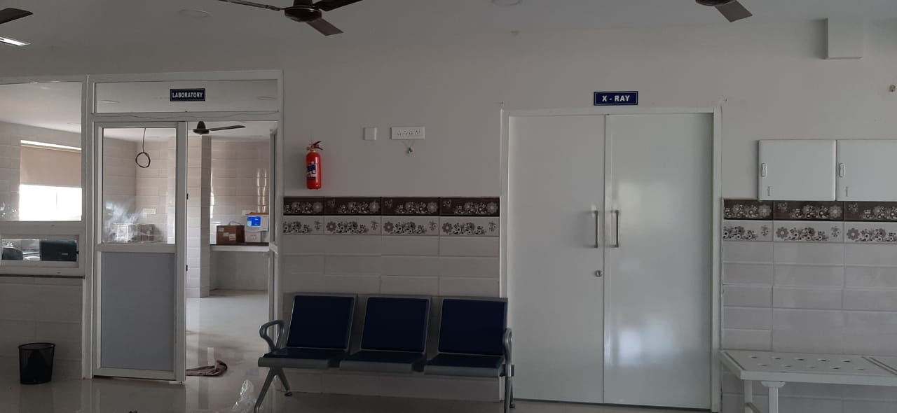 Laboratory and X-Ray department corridor